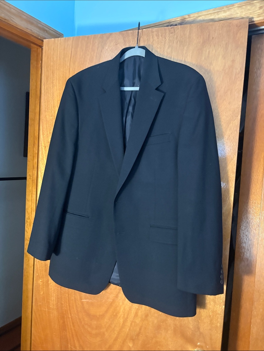 Chaps Black Men's Sport Coat Blazer